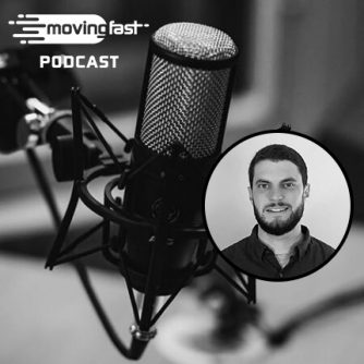 Moving Fast podcast with guest Evan Harris, CTO v TermScout.